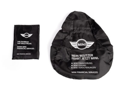 Firmengeschenk Fahrradsattel-Kappe Mit Wunschmotiv Bedrucken Sattelbezug